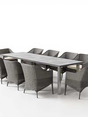 deluxe outdoor dining set max