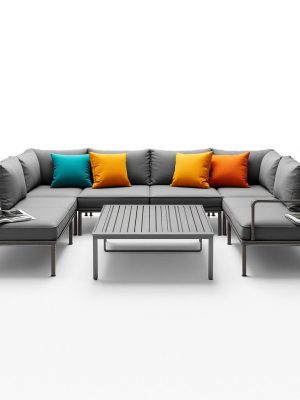 deluxe outdoor entertainment set