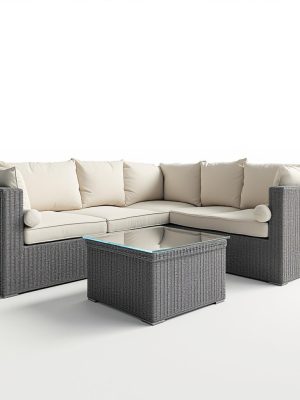 deluxe outdoor patio furniture set