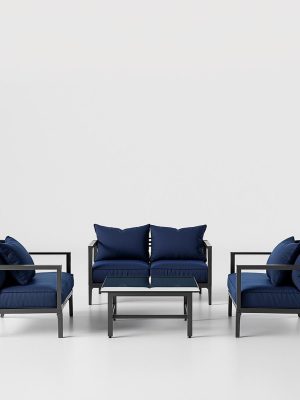 deluxe outdoor patio furniture set plus